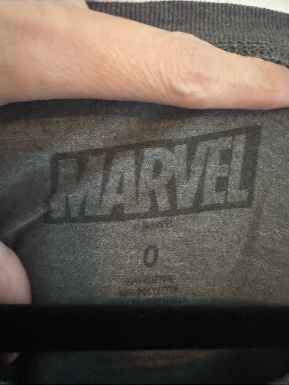 Marvel x Torrid Women’s Tee Gray Size 0 (12) - Picture 3 of 3